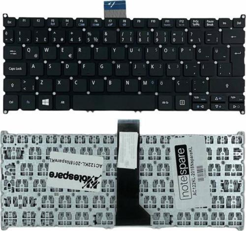 Acer Aspire V3-371-3095, V3-371-33HG, V3-371-35NG, V3-371-52HY Uyumlu Notebook Klavye Siyah TR