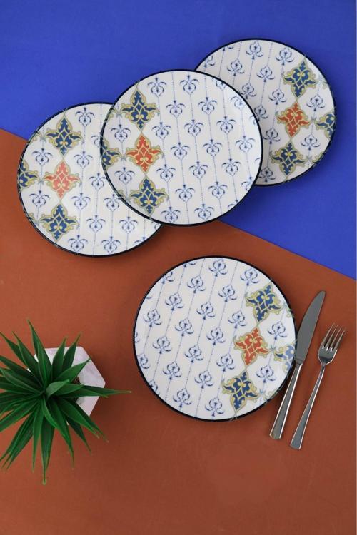 Porselen Audrey Pasta Takımı 20cm 4 Kişilik 4 Parça TVL4PTPRS1211