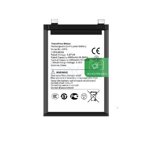 İnfinix Zero 30 5G İle Uyumlu  İthal Pil Batarya BL-49PX