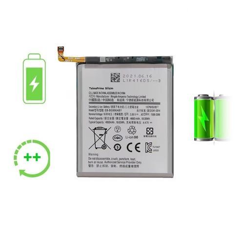 Samsung Galaxy S21 Plus G996B ile Uyumlu Güclendirilmis İthal Pil Batarya