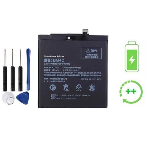 Xiaomi Mi Mix 1 İle Uyumlu Güclendirilmis İthal Pil Batarya BM4C