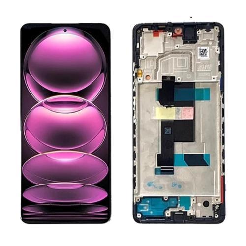 Xiaomi Redmi Note 12 Pro 5G ile Uyumlu Oled Ekran Dokunmatik Çıtalı 22101316C, 22101316I