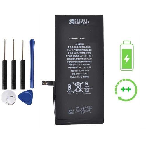 İphone 7 Plus İle Uyumlu Güclendirilmis İthal Pil Batarya