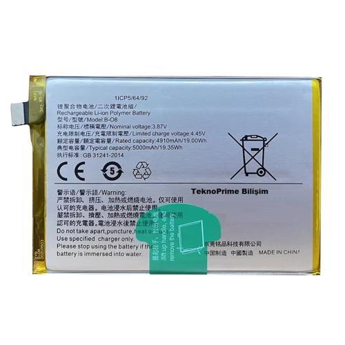 Vivo Y31s ile Uyumlu İthal Pil Batarya B-08