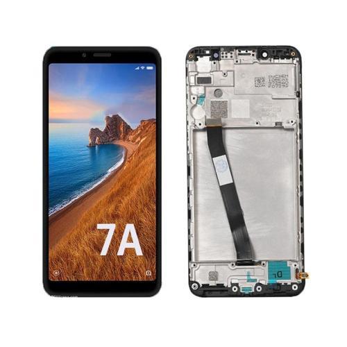 Xiaomi Redmi 7A ile Uyumlu Lcd Ekran Dokunmatik Çıtalı