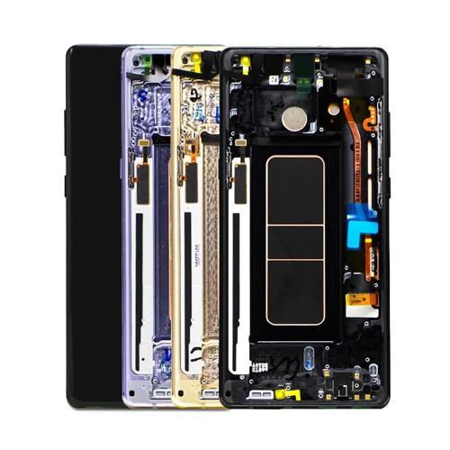 Samsung Galaxy Note 8 N950F ile Uyumlu Oled Ekran Dokunmatik Siyah
