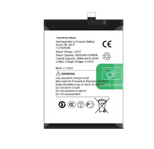 Tecno Spark 20 Pro Plus İle Uyumlu İthal Pil Batarya  KJ7 BL-49OT