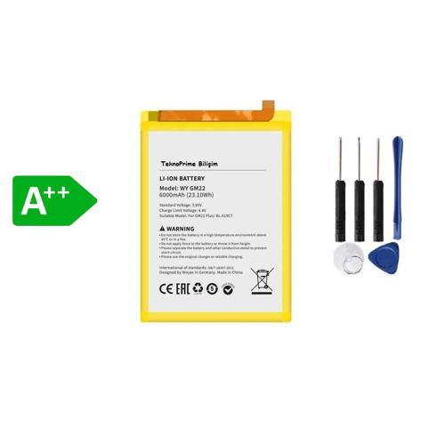 General Mobile GM22 Plus ile Uyumlu İthal Pil Batarya