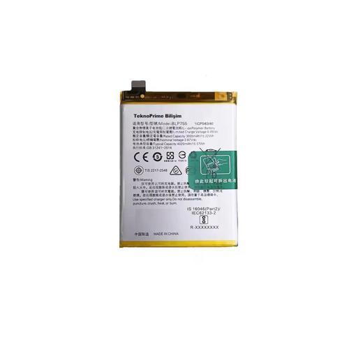 Oppo Reno 3 ile Uyumlu İthal Pil Batarya Blp755