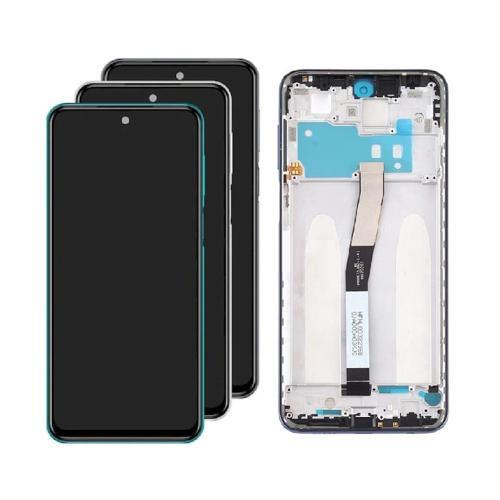 Xiaomi Redmi Note 9 Pro ile Uyumlu Lcd Ekran Dokunmatik Çıtalı M2003J6A1L