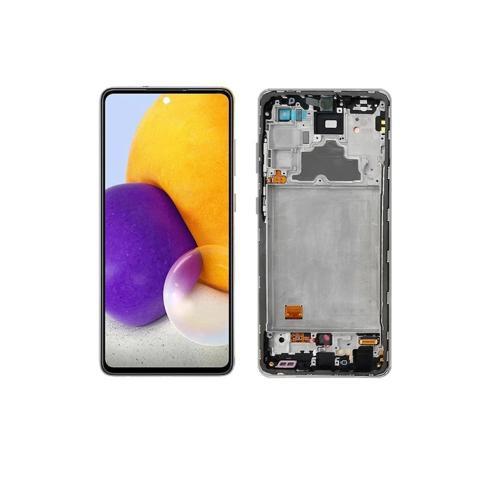 Samsung Galaxy A72 A725 İle Uyumlu Çıtalı Lcd Ekran Dokunmatik Dar Ekran