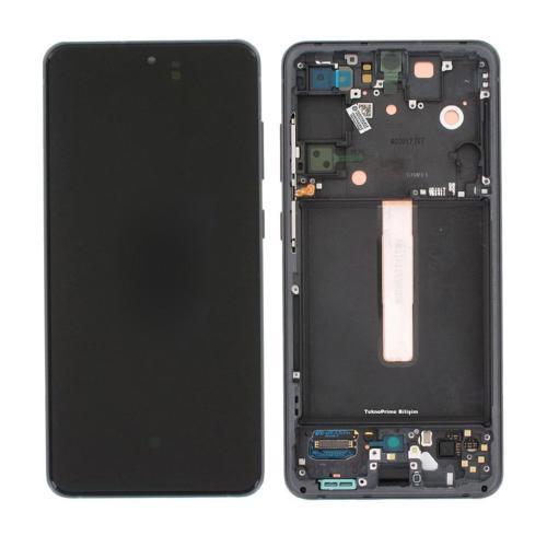 Samsung Galaxy S21FE ile Uyumlu Oled Ekran Dokunmatik SM-G990E Siyah