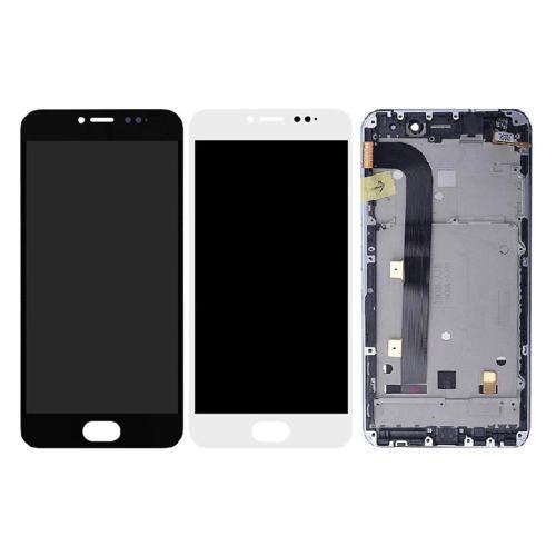 General Mobile GM6 ile Uyumlu Lcd Ekran Dokunmatik Çıtalı
