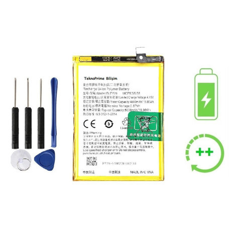 Realme 5i İle Uyumlu Güclendirilmis İthal Pil Batarya BLP729