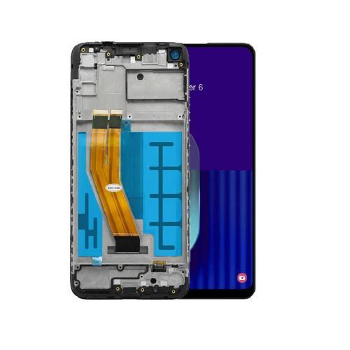 Samsung Galaxy M11 M115F ile Uyumlu Oled Ekran Dokunmatik Çıtalı
