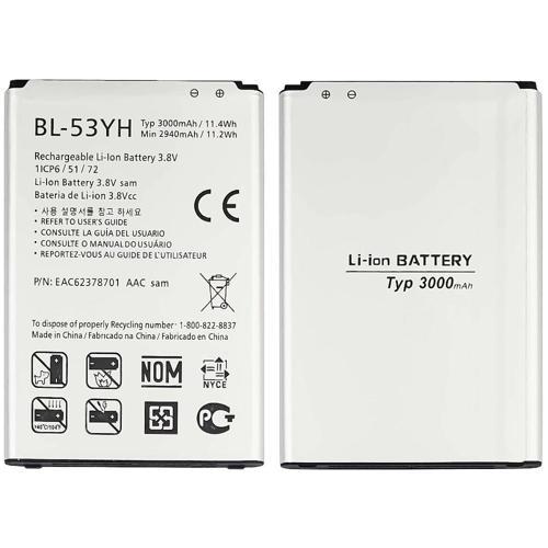 LG G3 ile Uyumlu İthal Pil Batarya BL-53YH