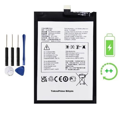 Tcl 30 Plus İle Uyumlu Güçlendirilmiş İthal Pil Batarya T676K Tlp049B7