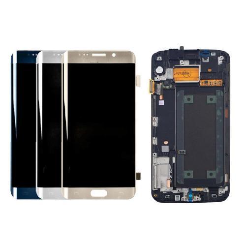 Samsung Galaxy S6 Edge G925F ile Uyumlu Oled Ekran Dokunmatik