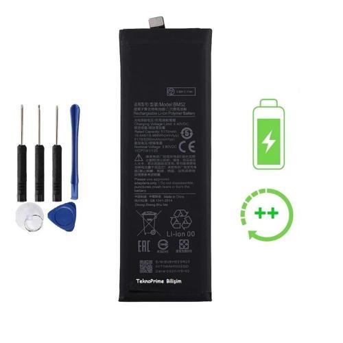 Xiaomi Mi Note 10 İle Uyumlu  Güclendirilmis İthal Pil Batarya BM52