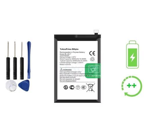 Tecno Camon 19 İle Uyumlu Güçlendirilmiş İthal Pil Batarya BL-49LT
