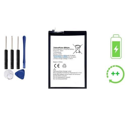 Tecno Spark Go 2023 İle Uyumlu Güçlendirilmiş İthal Pil Batarya BL-49NT