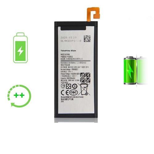  Samsung Galaxy J5 Prime G570F ile Uyumlu Güclendirilmis İthal Pil Batarya