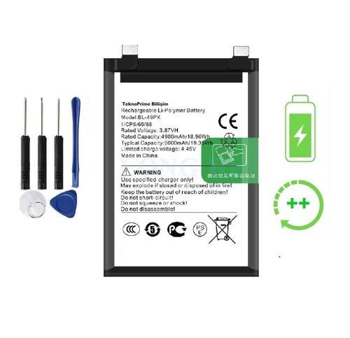 İnfinix Note 30 Pro İle Uyumlu Güclendirilmis İthal Pil Batarya x678 BL-49PX