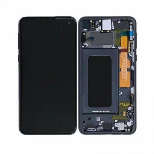 Samsung Galaxy S10e ile Uyumlu Oled Ekran Dokunmatik SM-G970F Siyah