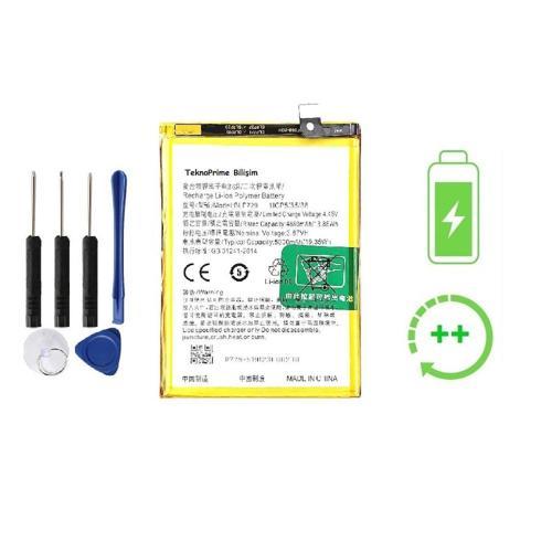 Realme C3i İle Uyumlu  Güclendirilmis İthal Pil Batarya BLP729
