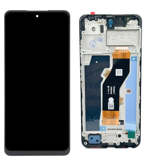 Tecno Spark 20 İle Uyumlu Lcd Ekran Dokunmatik Çıtalı KJ5