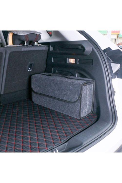 Fiat Araç Oto Bagaj Düzenleyici Araç Içi Organizer Keçe Bagaj Eşya Çantası Organizer