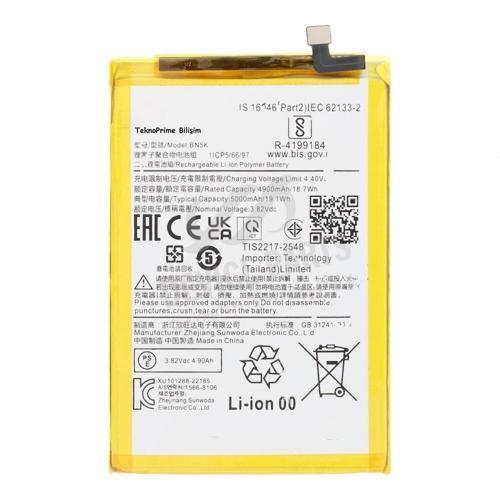 Xiaomi Redmi 12C ile Uyumlu İthal Pil Batarya BN5K