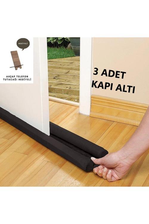Kapı Altı Rüzgar Önleyici Isı Işık Önleyici Isı Yalıtım Süngeri Rüzgarlık Toz Soğuk Sünger 3 Adet