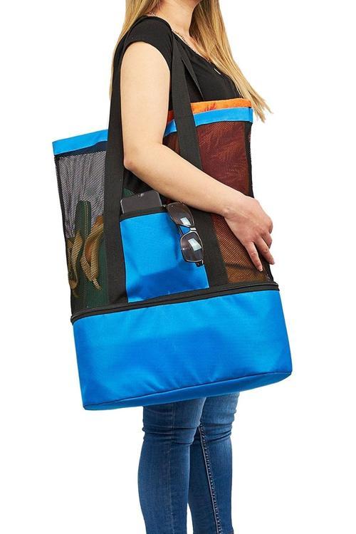 Piknik Çantası Plaj Çanta Deniz Soğuk Tutucu Seyahat Kamp Termos Outdoor Kadın Thermo