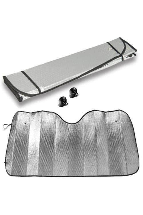 Araba Ön Cam Güneşliği Metalize Alüminyum Katlanabilir Güneşten Koruyucu Güneşlik 130X60 Cm