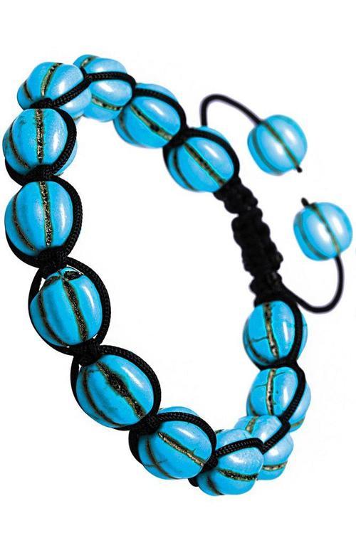 Sertifikalı Gerçek Firuze Taşı Bileklik (AAA KALİTE)