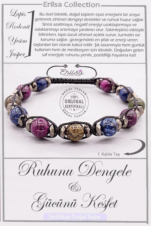 Sertifikalı AAA+ Kalite Doğal Enerji Taşı Bileklik Ruhunu Dengele Gücünü Keşfet