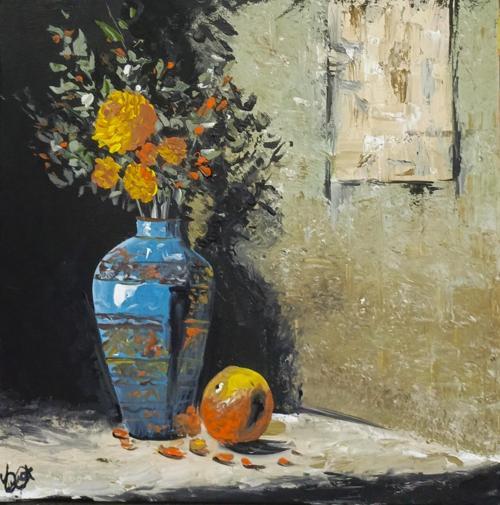 el yapımı imzalı tablo 40x40