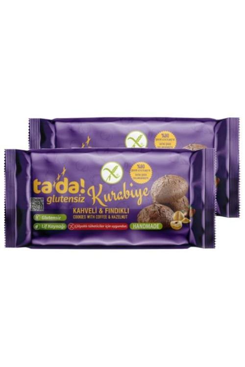 Glutensiz Gluten Free Kahveli Ve Fındıklı Kurabiye 75 Gr (2 Adet)