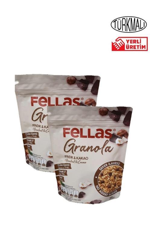 Granola Fellas 300 Grx2 Li Fındık Kakao Şeker İlavesiz