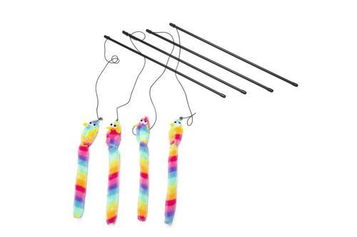 Kedi Oltası, Zilli, Peluş Oyuncaklı,