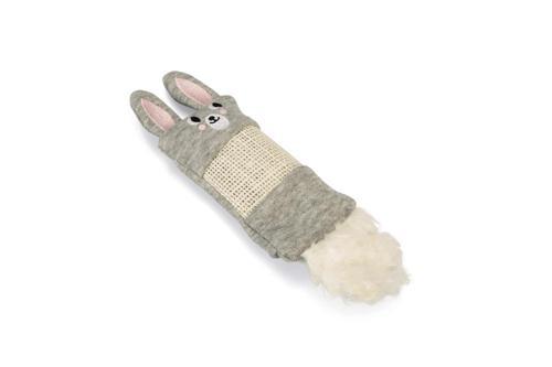 Yavru Kedi Oyuncağı, Tavşan, Kumai-Sisal, Hışırtılı, 20x5x3cm