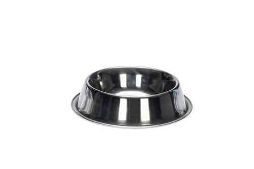 Köpek Mama Su Kabı, Paslanmaz Çelik, Kaymaz, 18cm, 700ml