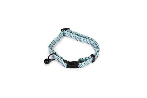 Kedi Boyun Tasması, Zilli, Mavi, 24,5-33cm