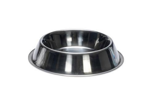 Köpek Mama Su Kabı, Paslanmaz Çelik, Kaymaz, 22cm, 1,6L