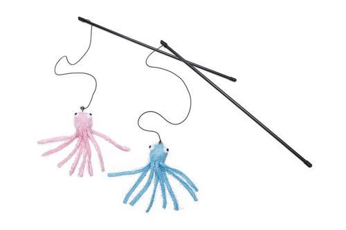 Kedi Oltası, Zilli, Peluş Ahtapot,