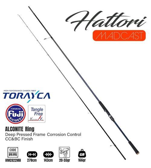 Madcast 278cm 20-55gr Spin Kamışı