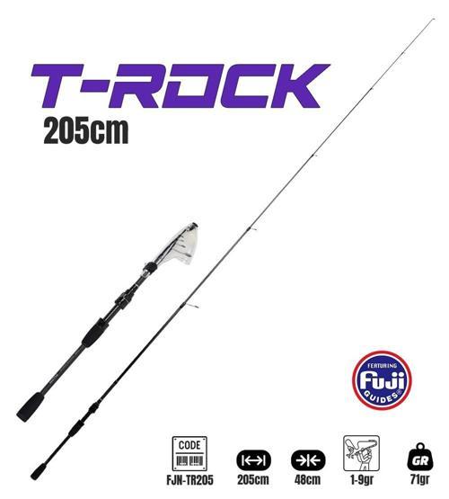 T-Rock 205cm 1-9gr Teleskopik LRF Kamışı