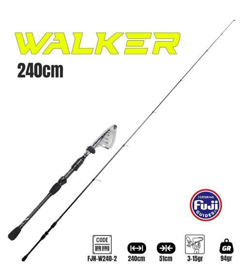 Walker 240cm 3-15gr Teleskopik Spin Kamışı