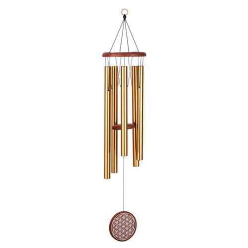 Sonic Energy Flower of Life Meditation Chime (36"/90 cm - 432 Hz - Bronz)